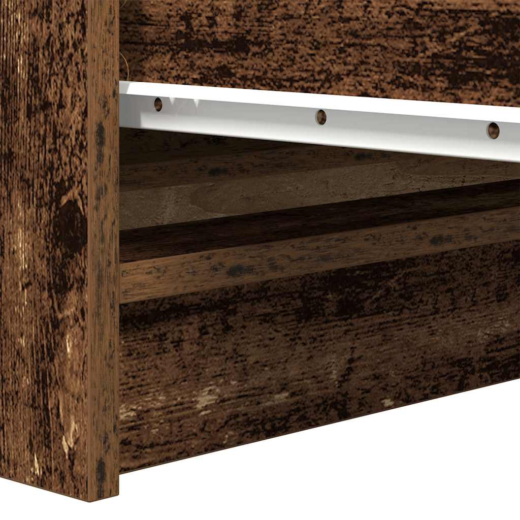 Sideboard Old Wood 37.5x35x76 cm Engineered Wood